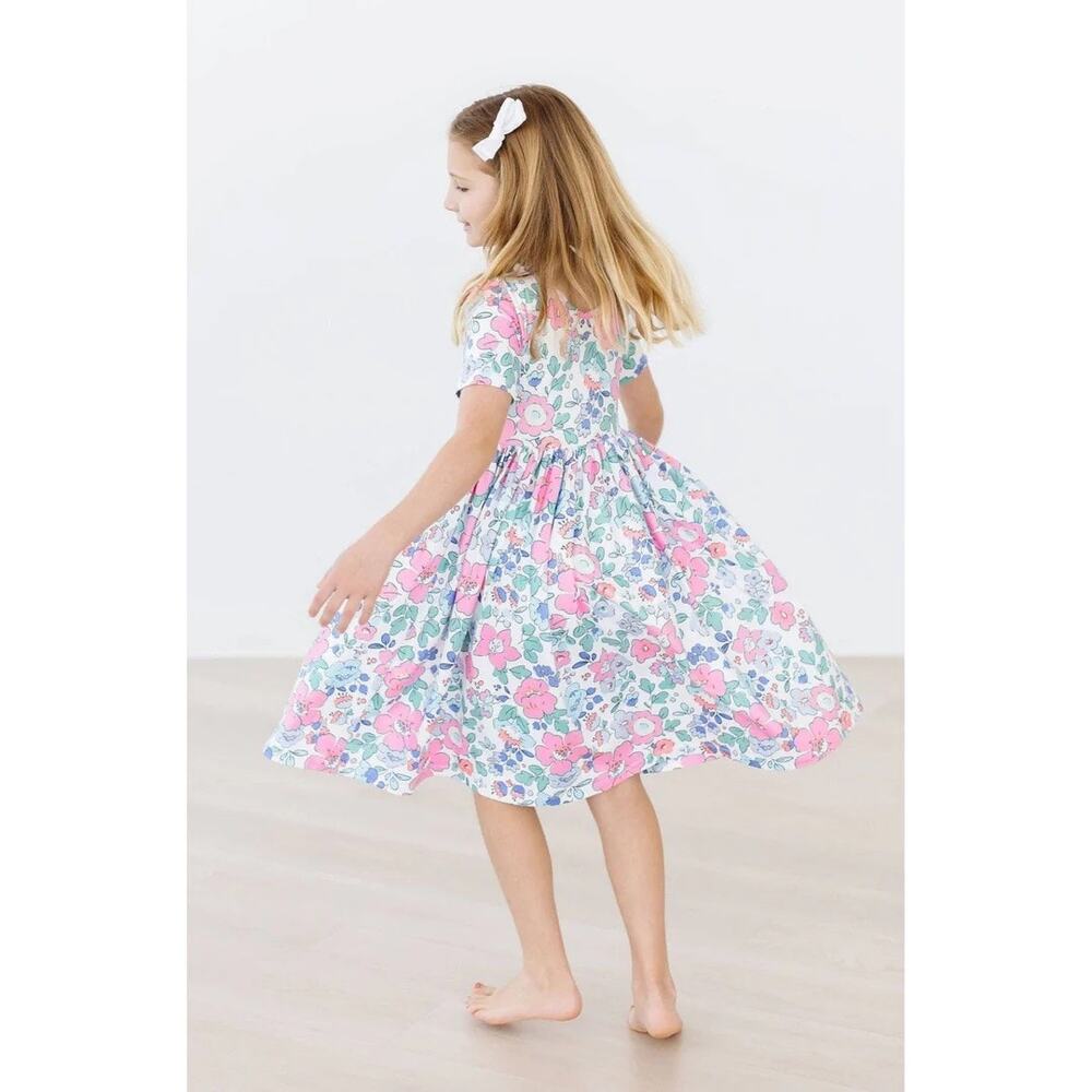 Mila & Rose Hydrangea S/S Pocket‎ Twirl Dress NWT 3T